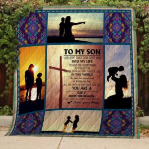 To My Son Quilt  Quilt